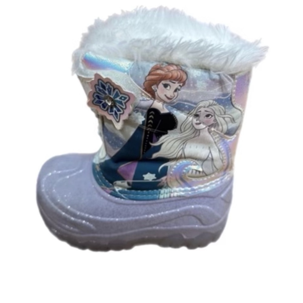 Light up Disney Frozen Snow Boots - toddler size 6
